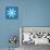 8-Bit Pixel Crystalline Snowflake-wongstock-Stretched Canvas displayed on a wall