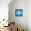 8-Bit Pixel Crystalline Snowflake-wongstock-Stretched Canvas displayed on a wall