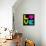8-Bit Retro Pixel Love Heart-wongstock-Framed Stretched Canvas displayed on a wall