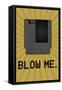 8-Bit Video Game Cartridge Blow Me-null-Framed Stretched Canvas