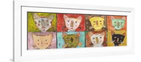 8 Cats-Jill Mayberg-Framed Giclee Print