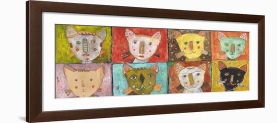 8 Cats-Jill Mayberg-Framed Giclee Print