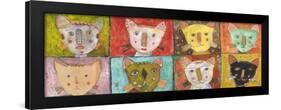 8 Cats-Jill Mayberg-Framed Giclee Print