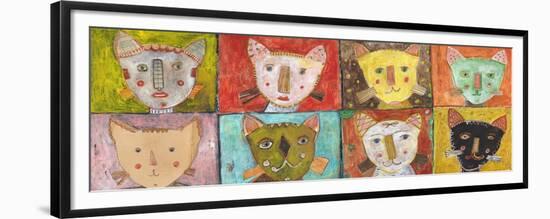 8 Cats-Jill Mayberg-Framed Giclee Print