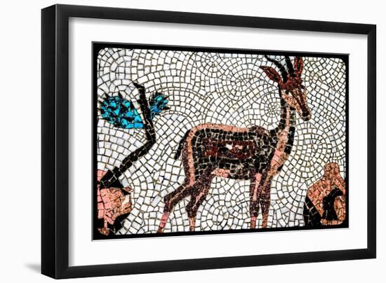 (8) From The Series, Twelve Tribes Of Israel-Joy Lions-Framed Premium Giclee Print