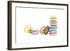 8 Macarons-Redstreake-Framed Art Print