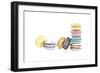 8 Macarons-Redstreake-Framed Art Print