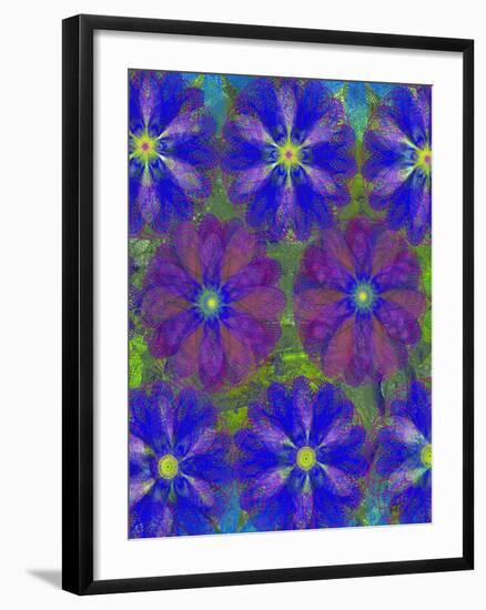 8 of 22 abstract art Circle Color Decor 3 D E-Ricki Mountain-Framed Art Print