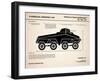 8 Wheeled Armored Car-Mark Rogan-Framed Art Print