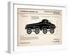 8 Wheeled Armored Car-Mark Rogan-Framed Art Print