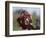 8 Year Old Boy Taking a Drink During a Football Game-null-Framed Photographic Print