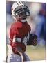 8 Year Old Boys Playing Football-null-Mounted Photographic Print