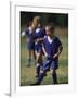 8 Year Old Girl in Action Durring Soccer Game, Lakewood, Colorado, USA-null-Framed Photographic Print