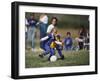 8 Year Old Girls in Action Durring Soccer Game, Lakewood, Colorado, USA-null-Framed Photographic Print