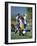 8 Year Old Girls in Action Durring Soccer Game, Lakewood, Colorado, USA-null-Framed Photographic Print