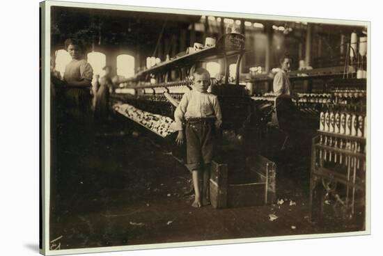 8 Year Old Leo-Lewis Wickes Hine-Stretched Canvas