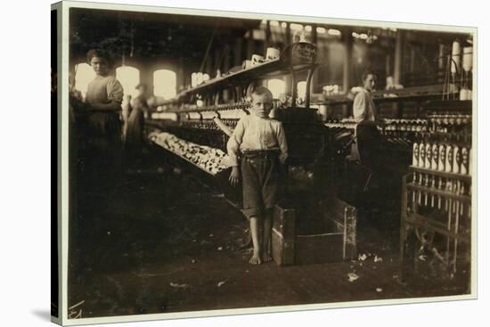 8 Year Old Leo-Lewis Wickes Hine-Stretched Canvas