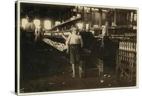 8 Year Old Leo-Lewis Wickes Hine-Stretched Canvas