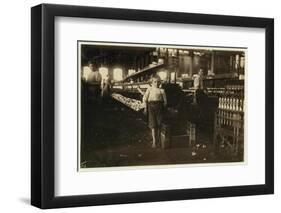 8 Year Old Leo-Lewis Wickes Hine-Framed Photographic Print