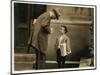 8 Year Old Newsboy Michael Mcnelis-Lewis Wickes Hine-Mounted Photographic Print