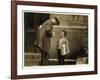8 Year Old Newsboy Michael Mcnelis-Lewis Wickes Hine-Framed Photographic Print