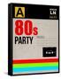 80's Party-NaxArt-Framed Stretched Canvas