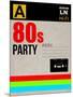 80's Party-NaxArt-Mounted Art Print