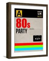 80's Party-NaxArt-Framed Art Print