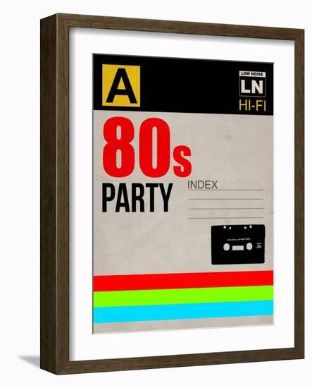 80's Party-NaxArt-Framed Art Print