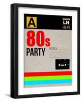 80's Party-NaxArt-Framed Art Print