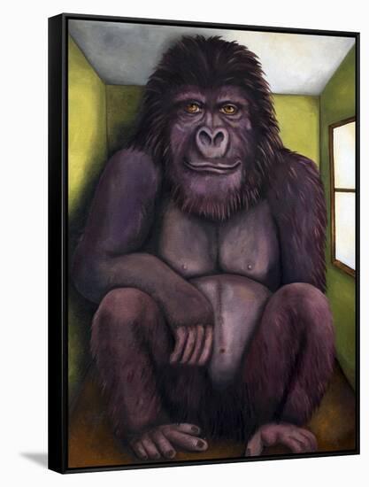 800 Pound Gorilla-Leah Saulnier-Framed Stretched Canvas