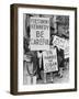 800 women strikers for peace on 47th Street near the UN Building in New York, 1962-null-Framed Photographic Print