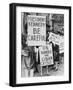 800 women strikers for peace on 47th Street near the UN Building in New York, 1962-null-Framed Photographic Print