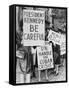 800 women strikers for peace on 47th Street near the UN Building in New York, 1962-null-Framed Stretched Canvas