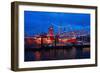 823. Port Birthday Hamburg (City)-Thomas Ebelt-Framed Photographic Print