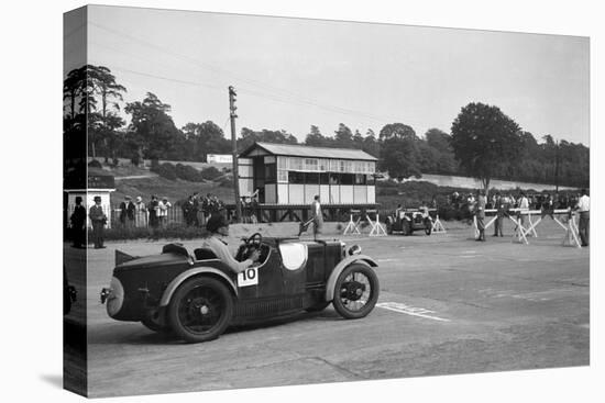 847 cc MG M-type cars at the JCC Members Day, Brooklands, 5 July 1930-Bill Brunell-Stretched Canvas