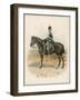 8th (The King's Royal Irish) Hussars a Trooper in Marching Order Mounted on His Horse-Charles Green-Framed Art Print