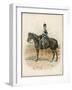 8th (The King's Royal Irish) Hussars a Trooper in Marching Order Mounted on His Horse-Charles Green-Framed Art Print