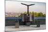 9/11 Memorial Eagle Rock Reservation in West Orange, New Jersey with view of New York City-null-Mounted Photographic Print