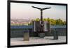 9/11 Memorial Eagle Rock Reservation in West Orange, New Jersey with view of New York City-null-Framed Photographic Print