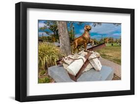 9/11 Memorial Eagle Rock Reservation in West Orange, New Jersey-null-Framed Photographic Print