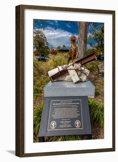 9/11 Memorial Eagle Rock Reservation in West Orange, New Jersey-null-Framed Photographic Print