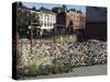 9/11 Messages on Tiles on Fence in Greenwich Village, Manhattan, New York, New York State, USA-Robert Harding-Stretched Canvas