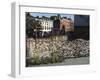 9/11 Messages on Tiles on Fence in Greenwich Village, Manhattan, New York, New York State, USA-Robert Harding-Framed Photographic Print