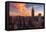 9-11 New York Sunset 2-Bruce Getty-Framed Stretched Canvas