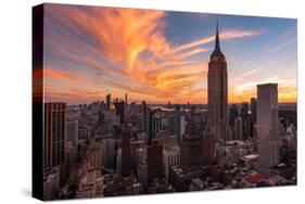 9-11 New York Sunset 2-Bruce Getty-Stretched Canvas