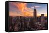 9-11 New York Sunset 2-Bruce Getty-Framed Stretched Canvas