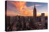 9-11 New York Sunset 2-Bruce Getty-Stretched Canvas