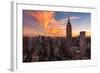 9-11 New York Sunset 2-Bruce Getty-Framed Photographic Print