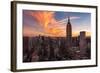 9-11 New York Sunset 2-Bruce Getty-Framed Photographic Print